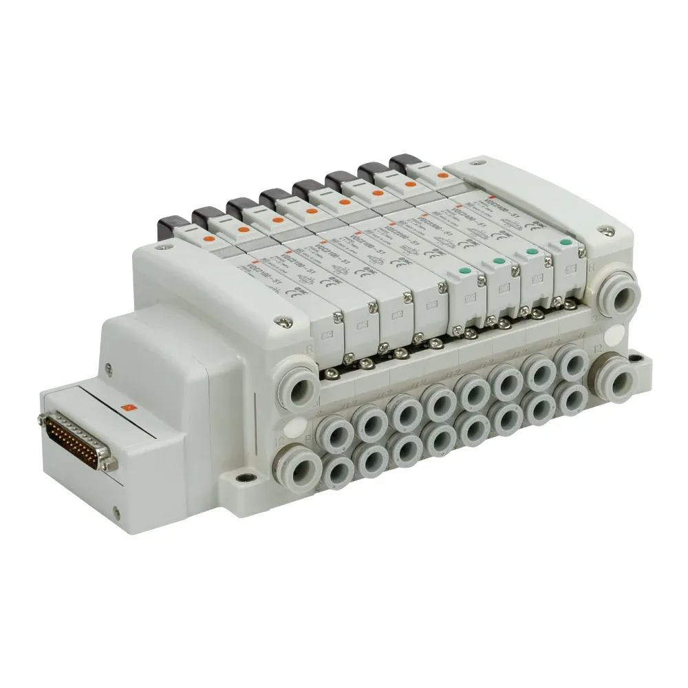 Van điện từ 5 cổng plug-in VQC1100-51 - VQC1000 Series